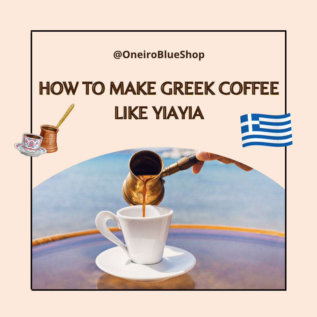 How To Make Greek Coffee Like Yiayia!