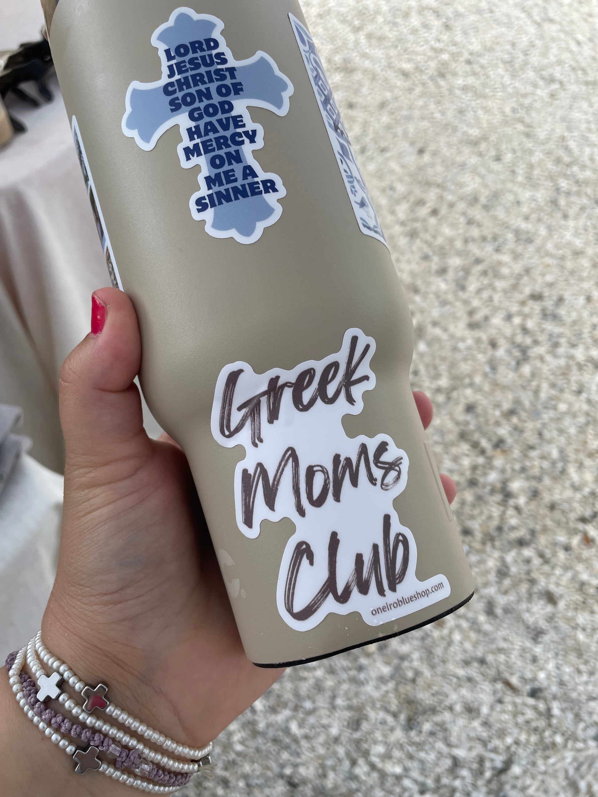 Greek Moms Club Sticker
