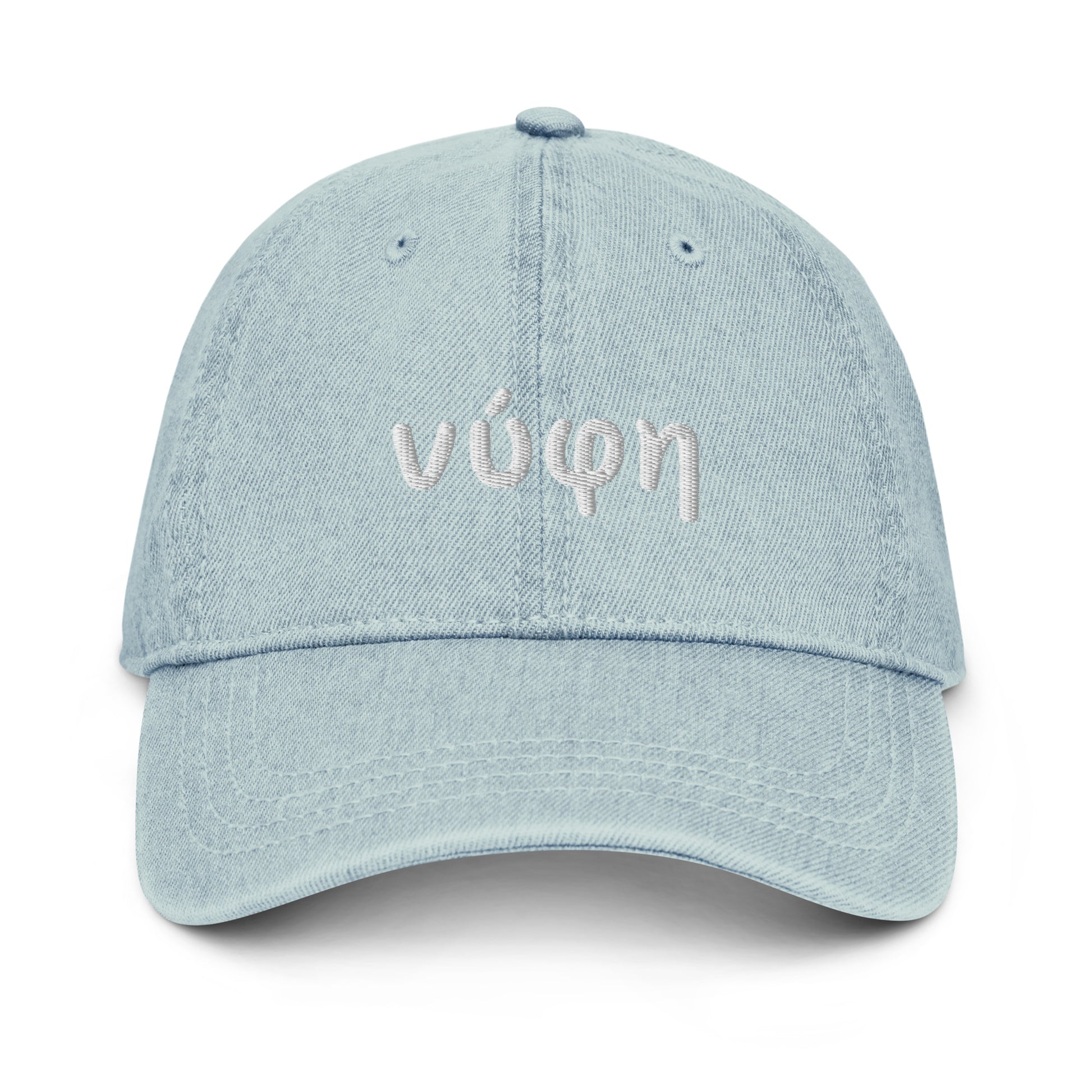 Nifi Embroidered Denim Hat